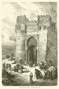 A Puerta del Sol, Tolede de Gustave after Dore