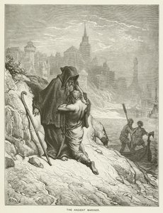 O antigo marinheiro de Gustave after Dore
