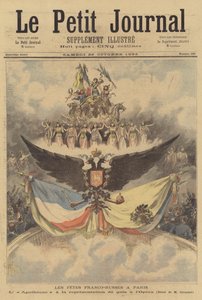 Celebrações comemorativas da aliança franco-russa em Paris de after Henri Meyer