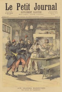 Manobras militares francesas de after Henri Meyer