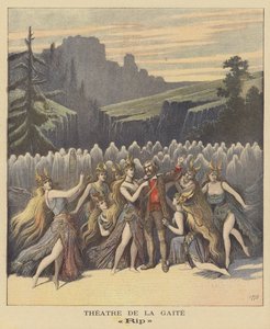 Rip, opereta no Theatre de la Gaite de after Henri Meyer