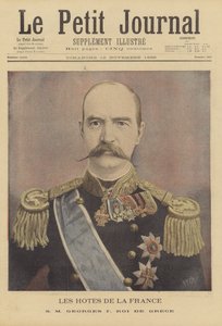 Visitantes reais para a França: George I, rei da Grécia