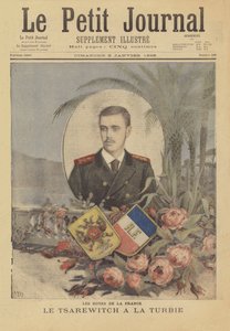 Visitantes reais para a França: O tsarevich russo em La Turbie
