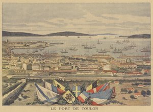 O porto de Toulon