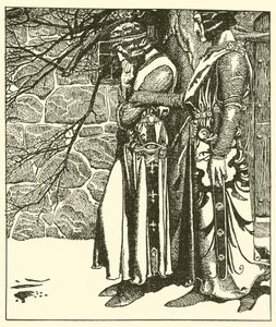 Sir Kay interrompe meditações de Sir Percival