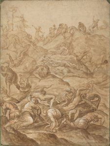 A serpente de bronze de after Jacopo Tintoretto