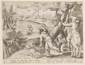 caça de after Jan van der Straet, called Stradanus