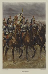 The Flag de after Jean Baptiste Edouard Detaille