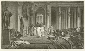 A morte de César de after Jean Leon Gerome