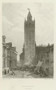 Sevilha, a Giralda de after John Frederick Lewis