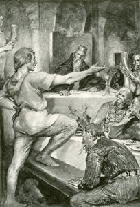 Beowulf responde com orgulho a Hunferth