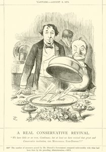 Um verdadeiro ressurgimento conservador de after John Tenniel