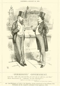 Governo permissivo de after John Tenniel