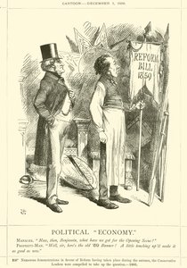 Economia política de after John Tenniel