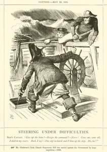 Direção sob Dificuldades de after John Tenniel
