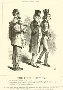 A primeira pergunta de after John Tenniel