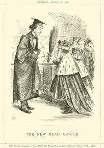 O novo chefe de mestre de after John Tenniel