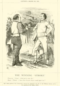 O Golpe Vencedor de after John Tenniel