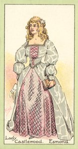 Lady Castlewood, Esmond (cromolitho)