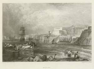Malta de after Joseph Mallord William Turner