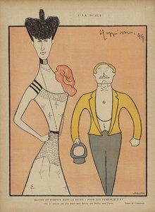 Balthy e Fordyce, ilustração para Le Rire