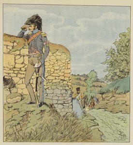 Aide de camp dun general de division de after Louis Charles Bombled