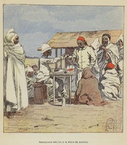 Kabyle Conveyors visitam o médico de after Louis Charles Bombled