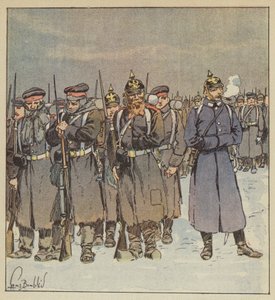 Morte de algumas tropas prussianas de after Louis Charles Bombled