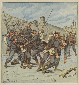 Episódio do lenlevement de Faverolles de after Louis Charles Bombled