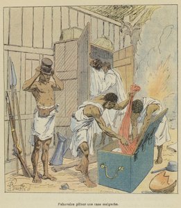 Pílula de envelope um malgache de after Louis Charles Bombled