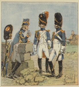 Guarda Imperial, Granadeiros, Uniformizada, Uniformizada, Traje de Campo