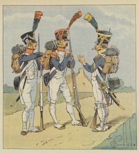 Infantaria de Linha, Fusilier, Granadeiro, Voltigeur