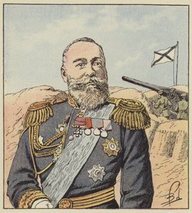 Lamiral Alexeief, comandante em chefe em Port Arthur de after Louis Charles Bombled