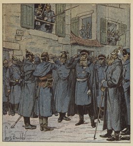 Capitão Pendezec e General Treskow de after Louis Charles Bombled