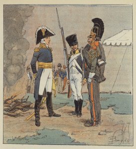 Le Marechal Augereau, duque de Castiglione de after Louis Charles Bombled