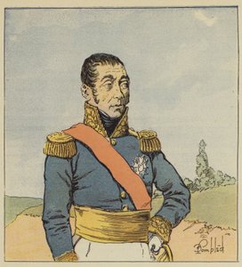 Marechal Grouchy de after Louis Charles Bombled