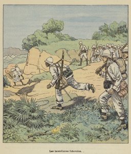 Os idiotas incendiários de after Louis Charles Bombled