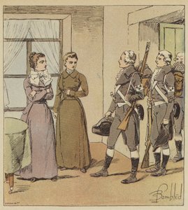 As meninas de Verdun e os soldados de lágrimas do Conde de after Louis Charles Bombled