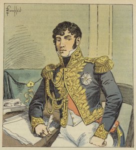 Retrato do Conde Montholon, Executor de Napoleão de after Louis Charles Bombled