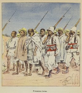 Prisioneiros Hovas de after Louis Charles Bombled