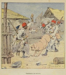 Skirmishers em Maraud de after Louis Charles Bombled