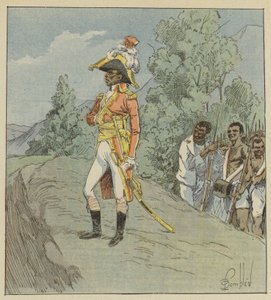 Toussaint não conseguiu um homem sem mérito de after Louis Charles Bombled