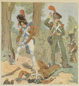 Tropas Italianas, Legião De Piedion, Infantaria De Batalha, 1806, Legião Itálico, 1800