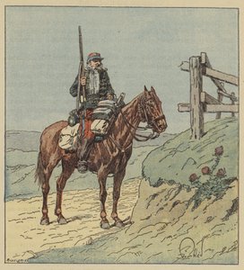 Estrela dos 6º hussardos de after Louis Charles Bombled