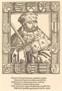 João Frederico, o Magnânimo, em vestes eleitorais de after Lucas Cranach the Younger