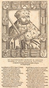 João Frederico, o Magnânimo, em vestes eleitorais de after Lucas Cranach the Younger