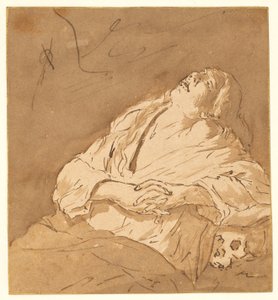Santa Maria Madalena em êxtase de after Michelangelo Merisi da Caravaggio