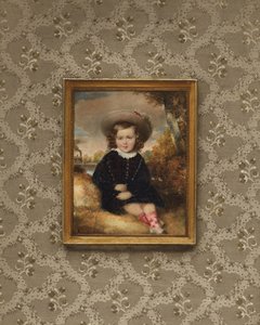 Retrato de Johann II, Príncipe de Liechtenstein, quando criança, 1844
