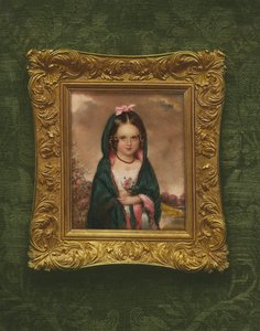 Princesa Marie do Liechtenstein como uma criança