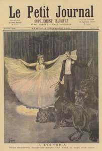 Miss Sandowa, dançarina no Olympia, Paris